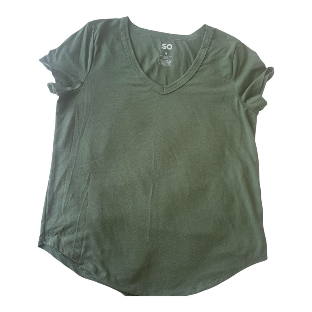 SO Green Fitted Short Sleeve T-Shirt